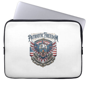 Patriotisches Cajun-Stolz Vektorgrafik T-Shirt_1 Laptopschutzhülle