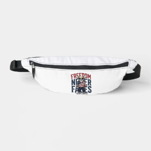 Patriotisches Chihuahua-Freiheits-Vintage-Hund-Shi Bauchtasche
