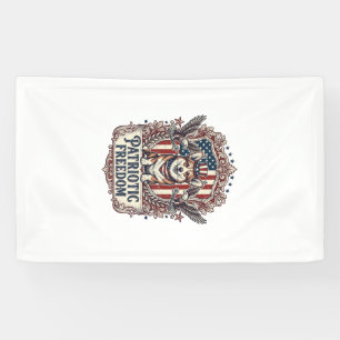 Patriotisches Corgi-Vektorgrafik-T-Shirt_1 Banner