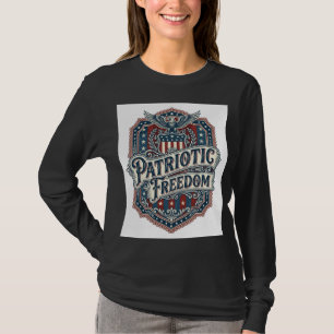 Patriotisches Country Gospel Vektorgrafik T-Shirt