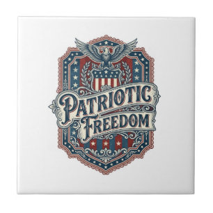 Patriotisches Country Gospel Vektorgrafik T-Shirt Fliese