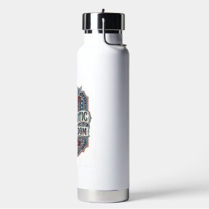 Patriotisches Country Gospel Vektorgrafik T-Shirt Trinkflasche