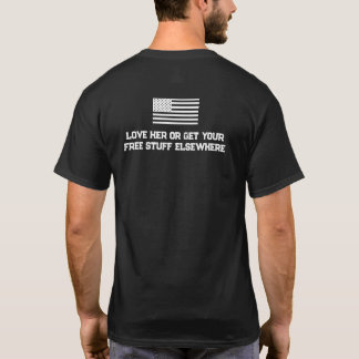 PATRIOTISCHES DESIGN DER VEREINIGTEN STAATEN T-Shirt