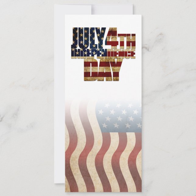 Patriotisches Design vom 4. Juli (Vorderseite)