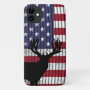 Patriotisches Eimerhirschjagen Case-Mate iPhone Hülle
