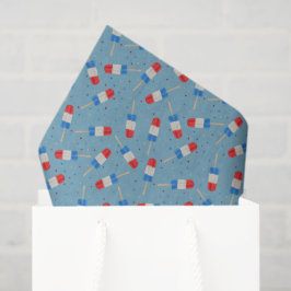 Patriotisches Eis-Pop-Tissue-Papier Seidenpapier
