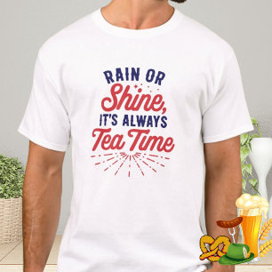 Patriotisches England Rot Weiß Blau UK-Flagge Lond T-Shirt