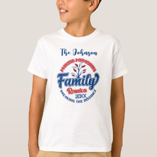 Patriotisches Familientreffen Fourth of July Desig T-Shirt