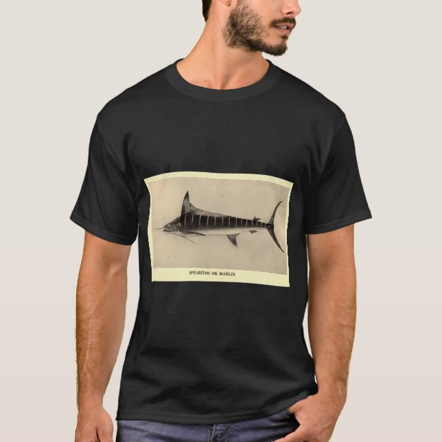 Patriotisches Fischen T-Shirt (Vorderseite)