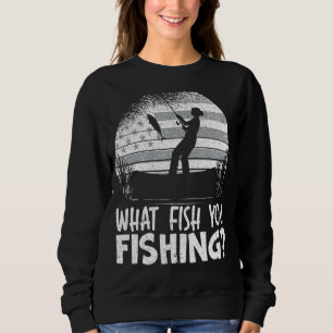 Patriotisches Fischerboot Sweatshirt