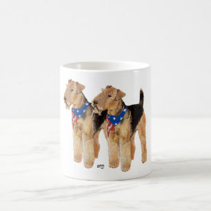 Patriotisches Flaggen-Duo Kaffeetasse