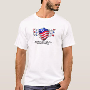 Patriotisches Freiheit-Rolling-Shirt, Amerikanisch T-Shirt