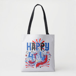 Patriotisches Frohes 4. Juli Feierdesign