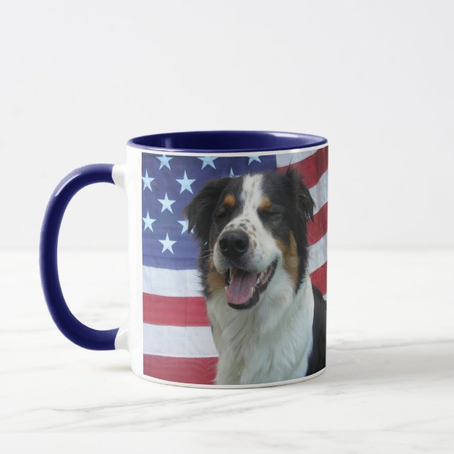 "Patriotisches Gebet" Tasse (Links)