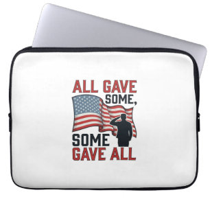 Patriotisches Gedenken Alle Gaben Einige Einige Ga Laptopschutzhülle
