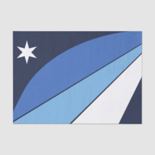 Patriotisches Gewebepapier mit der Flagge von Colu Seidenpapier