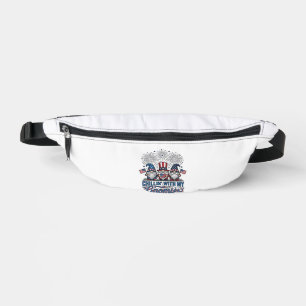 Patriotisches Gnom Chillin Mit Meinen Gnomies-Shir Bauchtasche