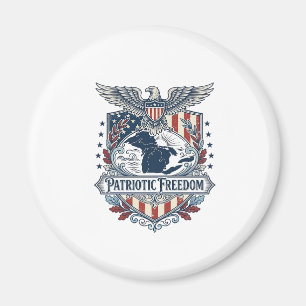 Patriotisches Great Lakes Pride Vektorgrafik T-Shi Magnet