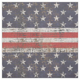 Patriotisches Grunge US Flagge Pattern Stoff