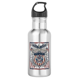 Patriotisches Harz Edelstahlflasche