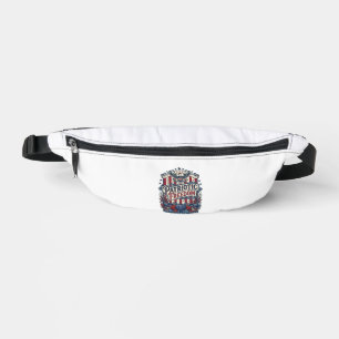 Patriotisches Herbst-Harvest-Vektorgrafik-T-Shirt Bauchtasche
