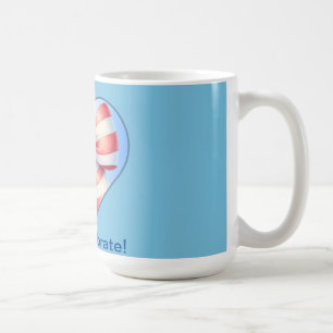 Patriotisches Herz Kaffeetasse