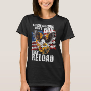 Patriotisches I Amerikanische Flagge I USA-Farben T-Shirt