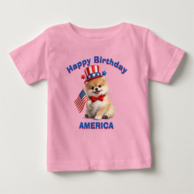 Patriotisches Kind (2c) T-Shirt (Vorderseite)