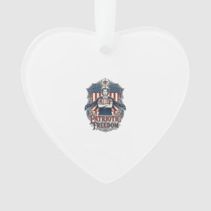 Patriotisches Krankenpfleger-Vektorgrafik-T-Shirt_ Ornament