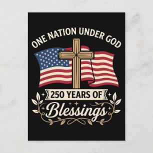 Patriotisches Mädchen liebt Jesus und Amerika auch Postkarte
