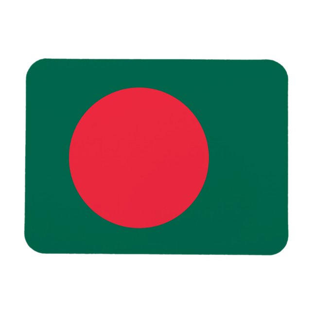 Patriotisches Magnet für Bangladesch (Horizontal)