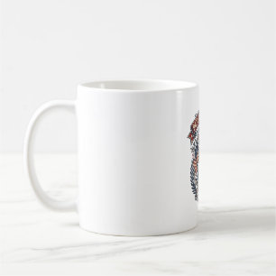 Patriotisches Mason-Glas Landleben Kaffeetasse