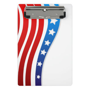 Patriotisches Miniklemmbrett Mini Klemmbrett