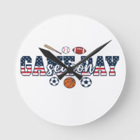 Patriotisches Multi-Sport-Spieltag-Saison Amerikan