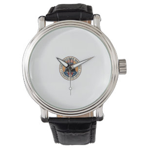 Patriotisches Murmeltier Vintage Gravur Shirt Desi Armbanduhr