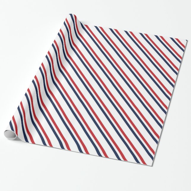 Patriotisches Muster Geschenkpapier (Ungerollt)