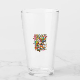 Patriotisches Onkel-Sam-Katz Retro-Typografie T-Sh Glas