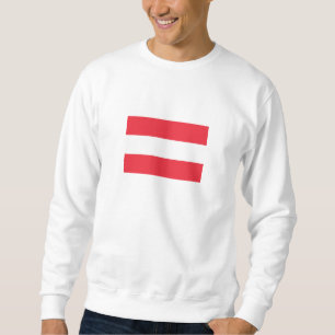 Patriotisches österreichisches Flaggen-Sweatshirt Sweatshirt