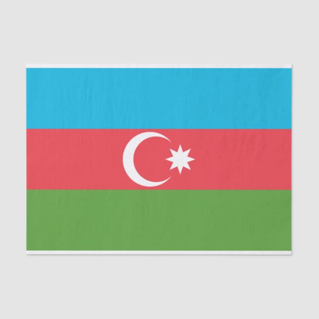 Patriotisches Papiertaschentuch mit der Flagge Ase Seidenpapier (Vorderseite)