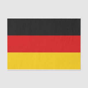 Patriotisches Papiertaschentuch mit der Flagge Deu Seidenpapier