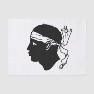 Patriotisches Papiertaschentuch mit der Flagge Kor Seidenpapier