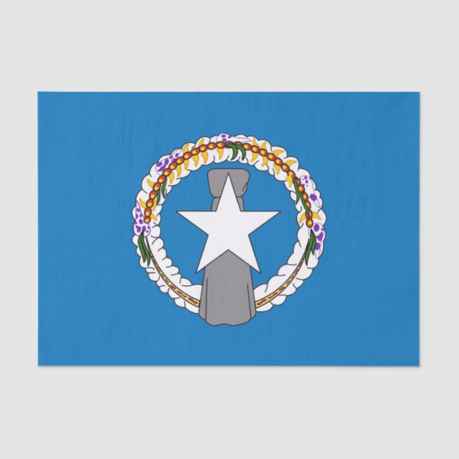 Patriotisches Papiertaschentuch mit der Flagge Nor Seidenpapier (Vorderseite)