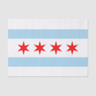 Patriotisches Papiertaschentuch mit Flagge von Chi Seidenpapier