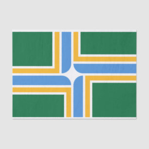 Patriotisches Papiertaschentuch mit Flagge von Por Seidenpapier