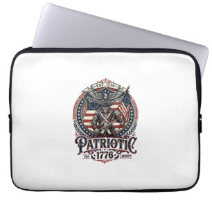 Patriotisches Phantom Patriot Horror Monster Patri Laptopschutzhülle