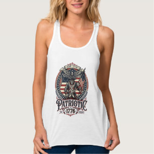 Patriotisches Phantom Patriot Horror Monster Patri Tank Top