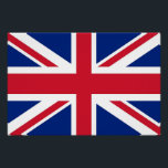 Patriotisches Poster mit Flagge des Vereinigten Kö<br><div class="desc">Fügen Sie Ihrem Platz eine Touch britischen Stolzes hinzu mit unserem exklusiven Poster mit der Flagge Großbritanniens! Dieses Poster wurde mit viel Liebe zum Detail gestaltet und ist mehr als nur eine Wanddekoration; es ist eine Feier des reichen Erbes und kulturellen Stolzes Großbritanniens. Das Design zeigt den berühmten "Union Jack"...</div>
