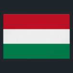 Patriotisches Poster mit Flagge Ungarns<br><div class="desc">Lassen Sie sich von unserem beeindruckenden Poster mit der ungarischen Flagge verzaubern! Dieses Plakat ist mehr als nur Wandkunst, es ist eine Feier der reichen Kultur und des Nationalstolzes Ungarns. Das kühne Design zeigt die ungarische Fahne deutlich an, was es zu einer einzigartigen und sinnvollen Art macht, Ihre Liebe für...</div>