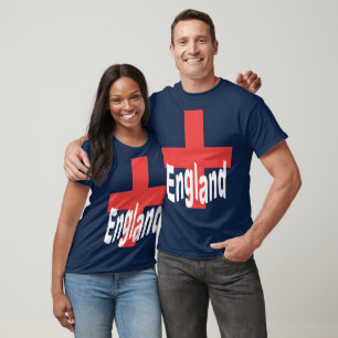Patriotisches Rotes Kreuz von St. Georg und Englan T-Shirt