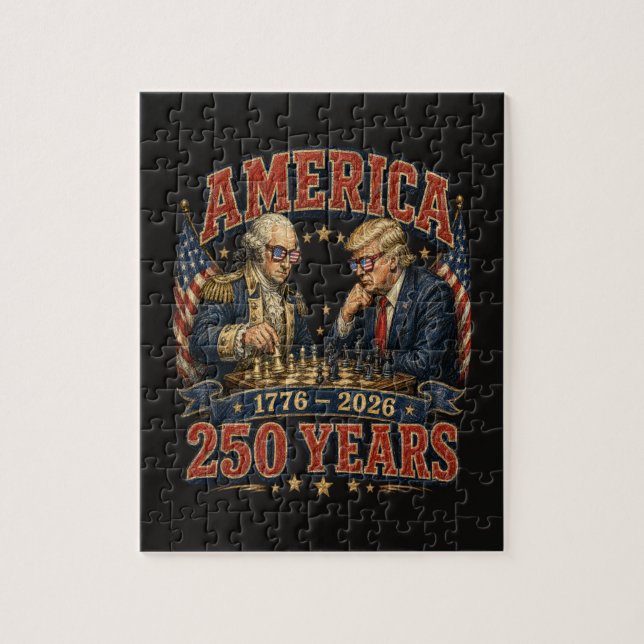 Patriotisches Schach 250 Puzzle (Vertikal)
